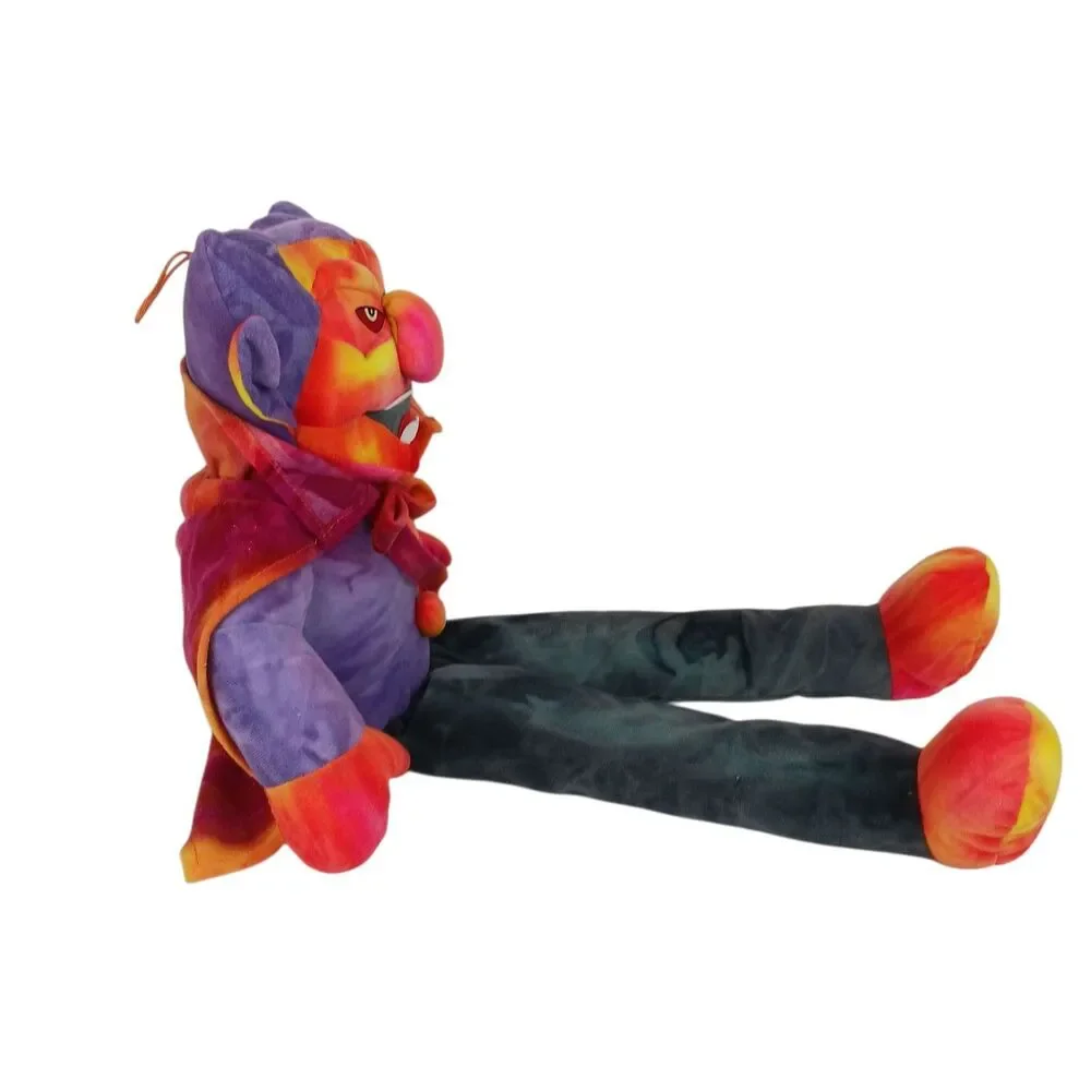 Vtg Stuffins Tie Dye Dracula & Witch Plush Halloween Toys 1998  Rare Large 22